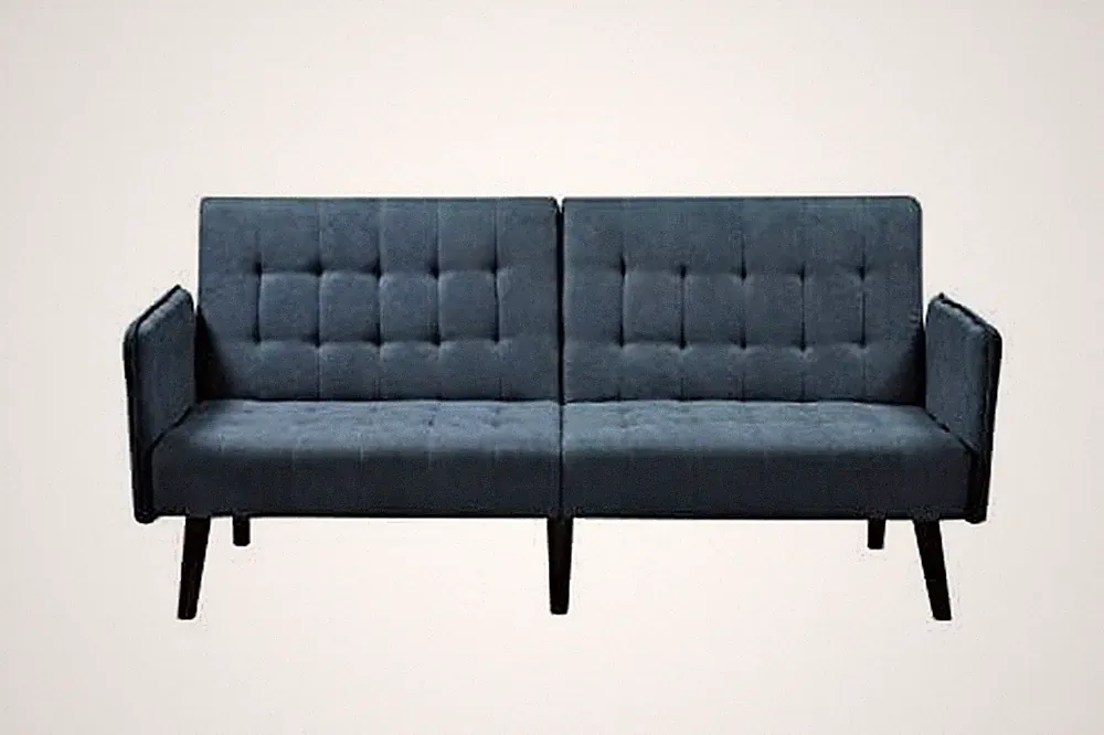 Sora 78" Modern Convertible Sofa Bed - Reclining 2-Seater to Full Sleeper W/Line